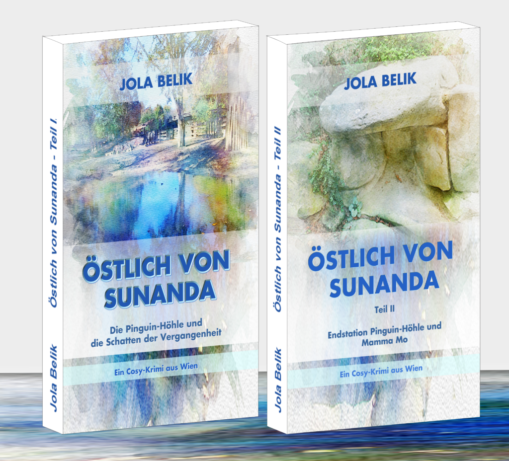 Taschenbuch-Cover Östlich von Sunanda -Teil I und Teil II